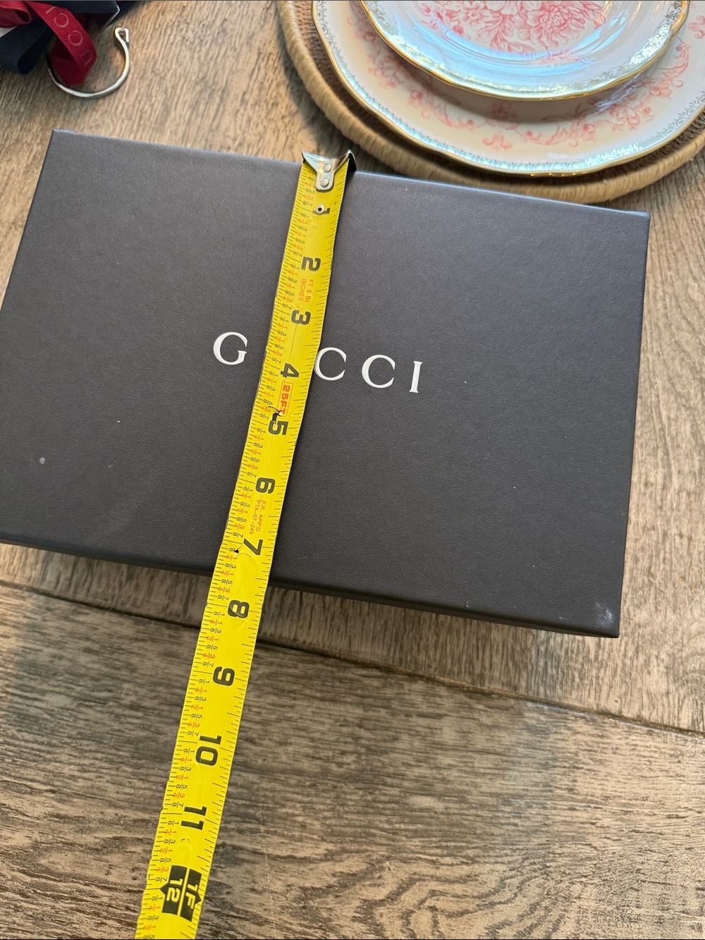 Authentic Gucci Black Box with White Logo - Picture 11 of 12